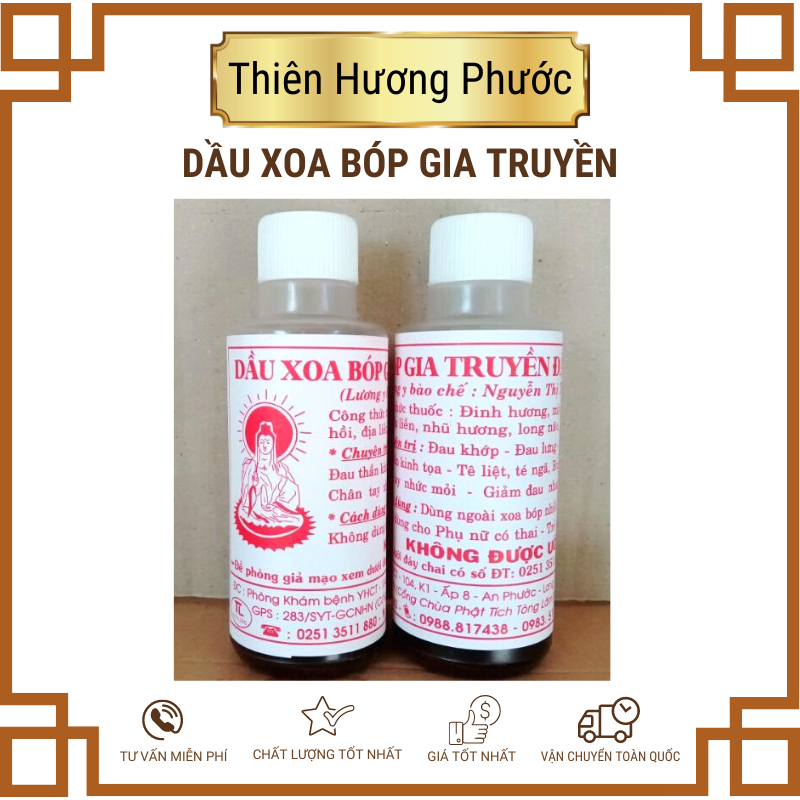 Dầu xoa bóp gia truyền
